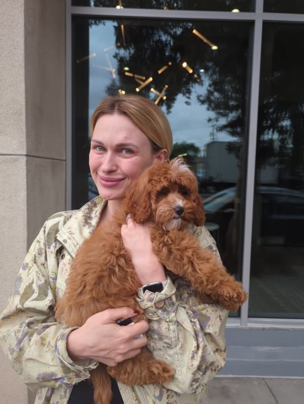 Customer photo of Cavapoo puppy from Kseniia P.