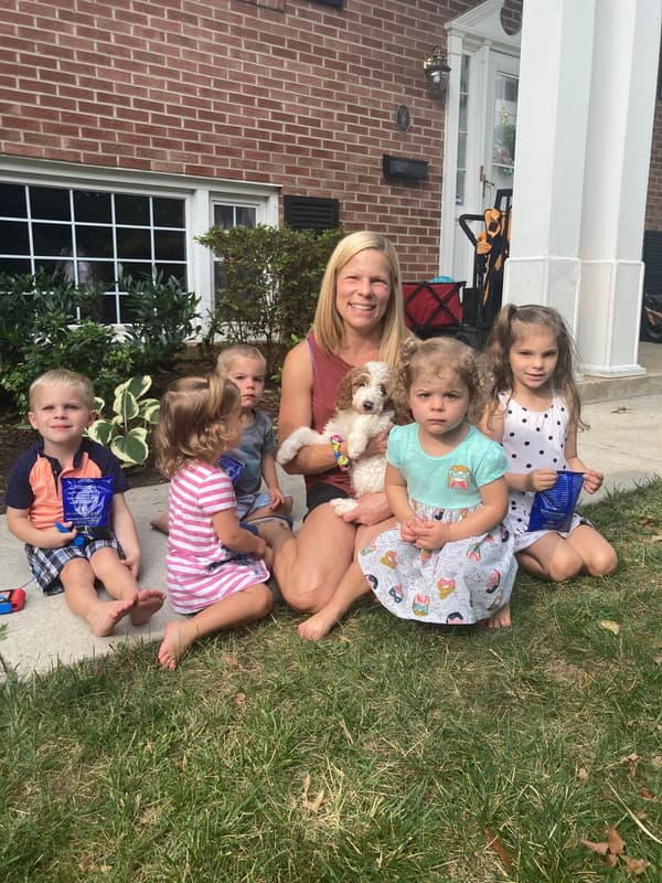 Customer photo of Bordoodle puppy from Lisa L.