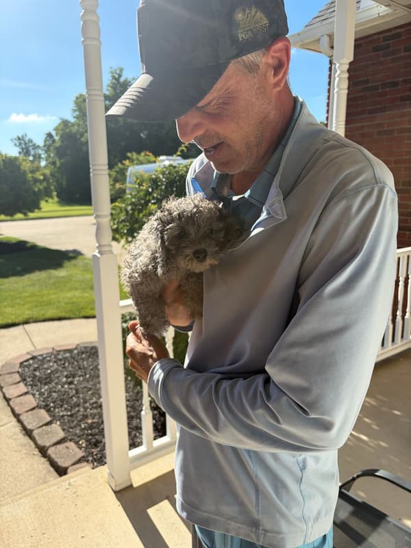 Customer photo of Cavapoo puppy from Michael M.