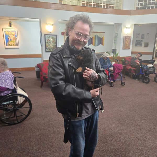 Customer photo of Dachshund, Mini puppy from Rich G.