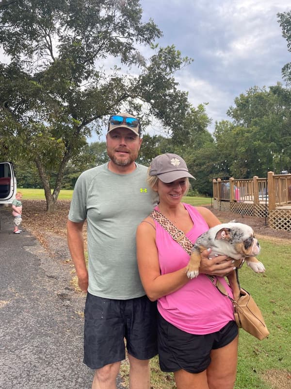 Customer photo of English Bulldog puppy from Thomas J.