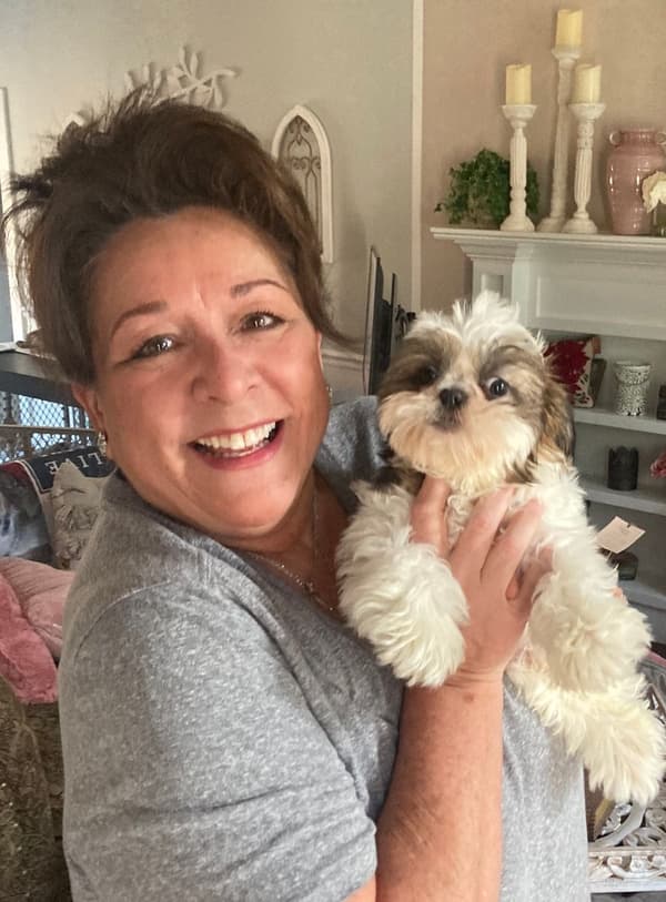 Customer photo of Bichon Frise puppy from Patricia B.