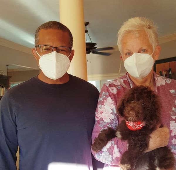 Customer photo of Goldendoodle puppy from Judith M.