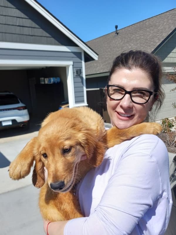 Customer photo of Golden Retriever puppy from Tatiana S. 