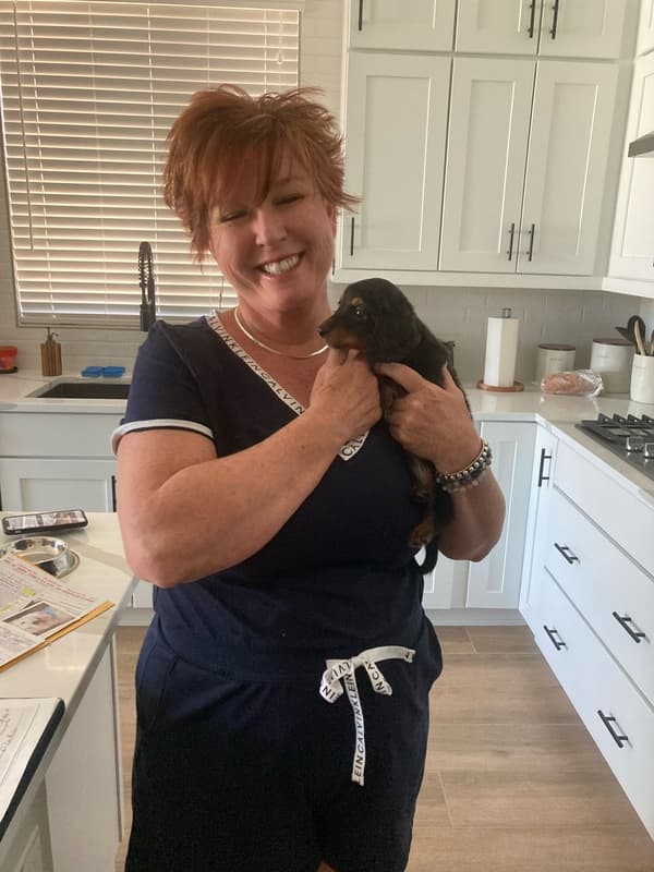Customer photo of Dachshund, Mini puppy from Alicia T.