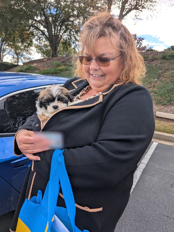 Customer photo of Shih Tzu puppy from Enid N.