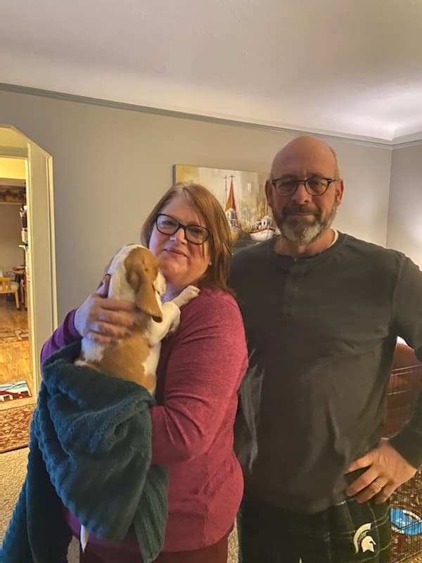 Customer photo of Beagle puppy from Cheryl K.