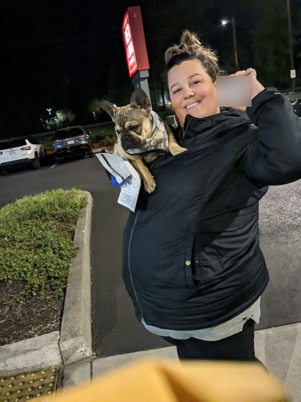 Customer photo of French Bulldog puppy from Lacey M.