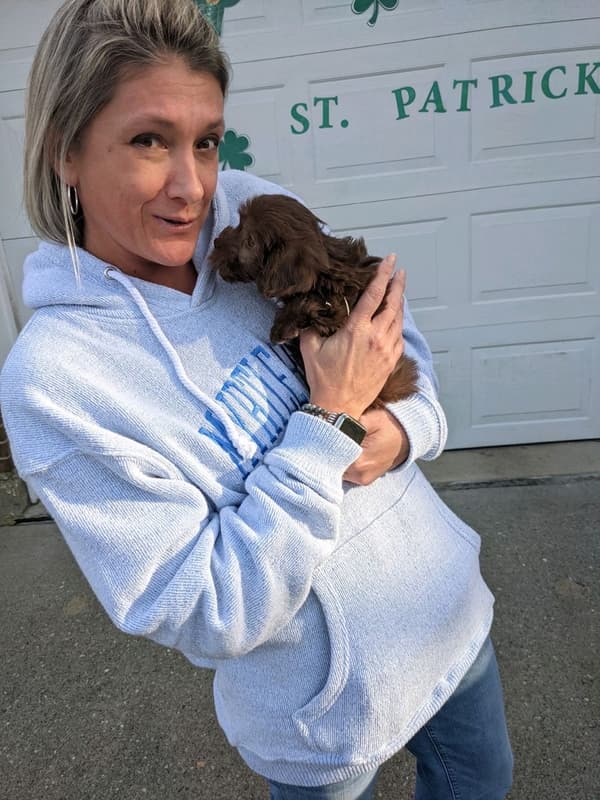 Customer photo of Havapoo puppy from Lisa D.