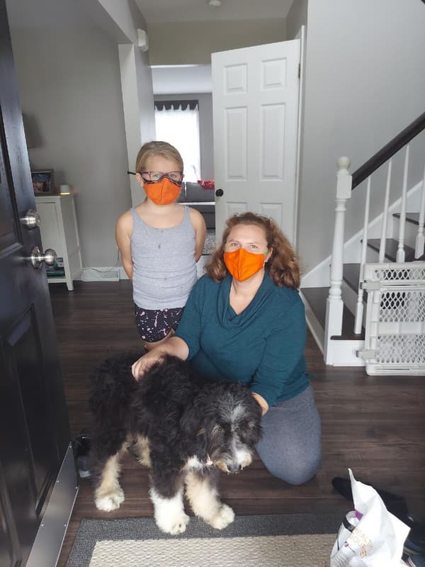 Customer photo of Bernedoodle puppy from Breanne S.