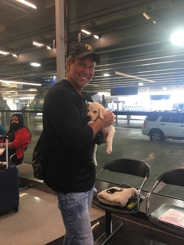 Customer photo of Labrador Retriever puppy from Steve G.