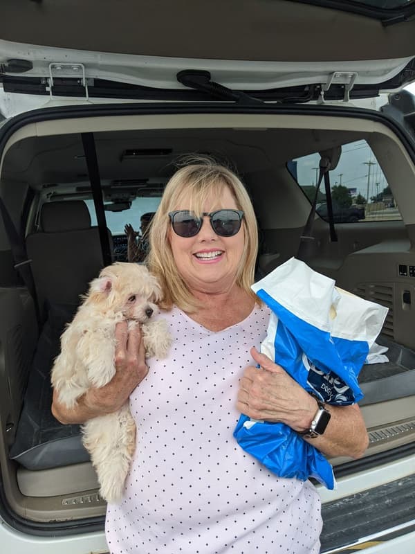 Customer photo of Malti Poo - Maltipoo puppy from Susan R.