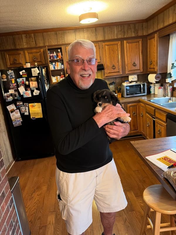 Customer photo of Miniature Australian Shepherd puppy from Charles S.