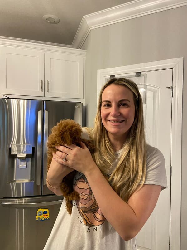 Customer photo of Poodle, Toy puppy from Natasha S. 