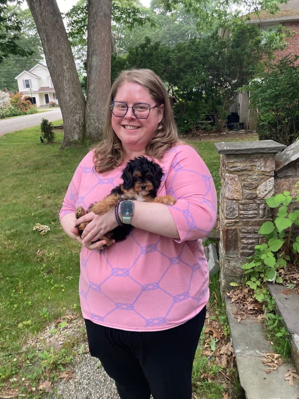 Customer photo of Cavapoo puppy from Elizabeth F.