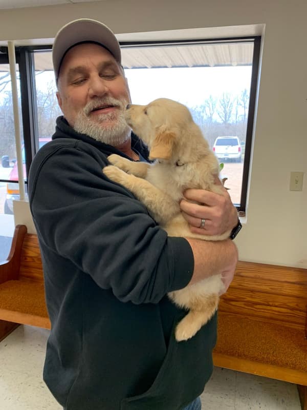 Customer photo of Golden Retriever puppy from Scott Y.