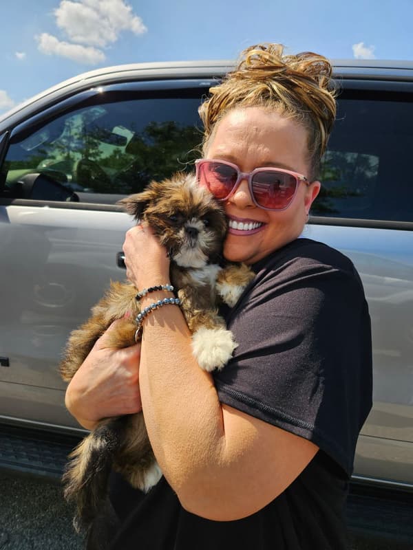Customer photo of Shih Tzu puppy from Traci L.