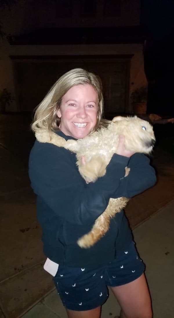 Customer photo of Goldendoodle puppy from Geanie G.