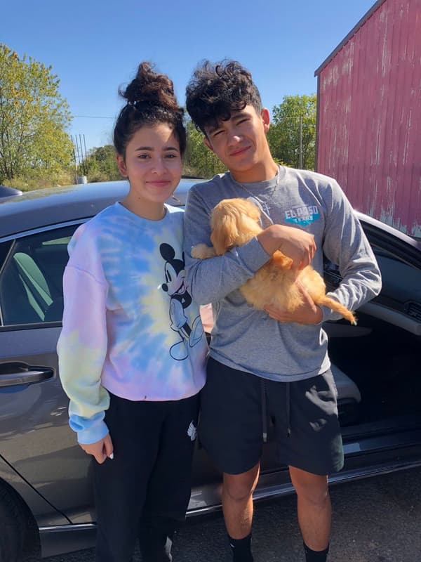 Customer photo of Cavapoo puppy from Liliana O.