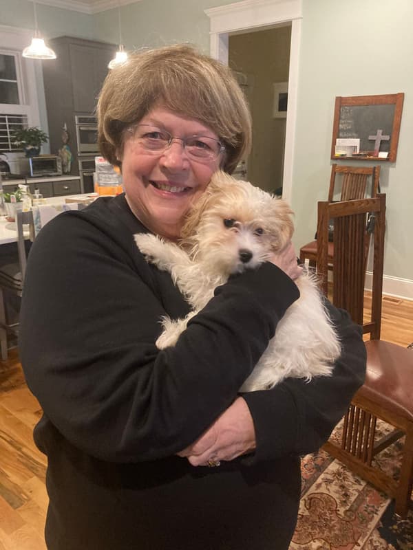 Customer photo of Cavachon puppy from Bennie L.