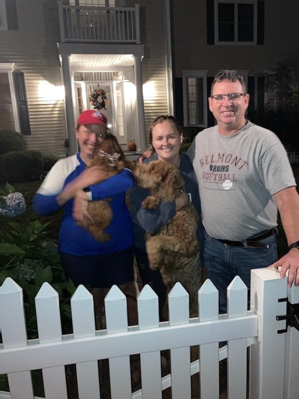 Customer photo of Goldendoodle puppy from Amy W.