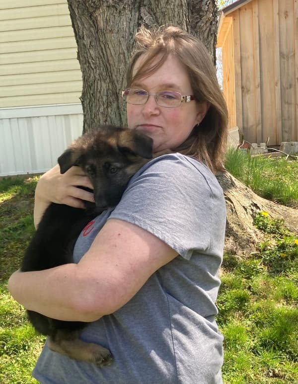 Customer photo of German Shepherd puppy from Steph P