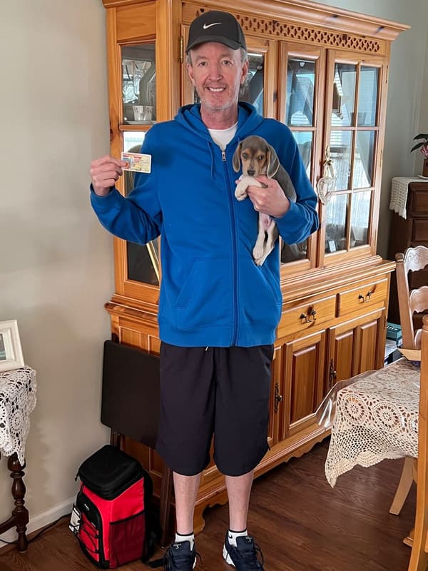 Customer photo of Beagle puppy from John J.