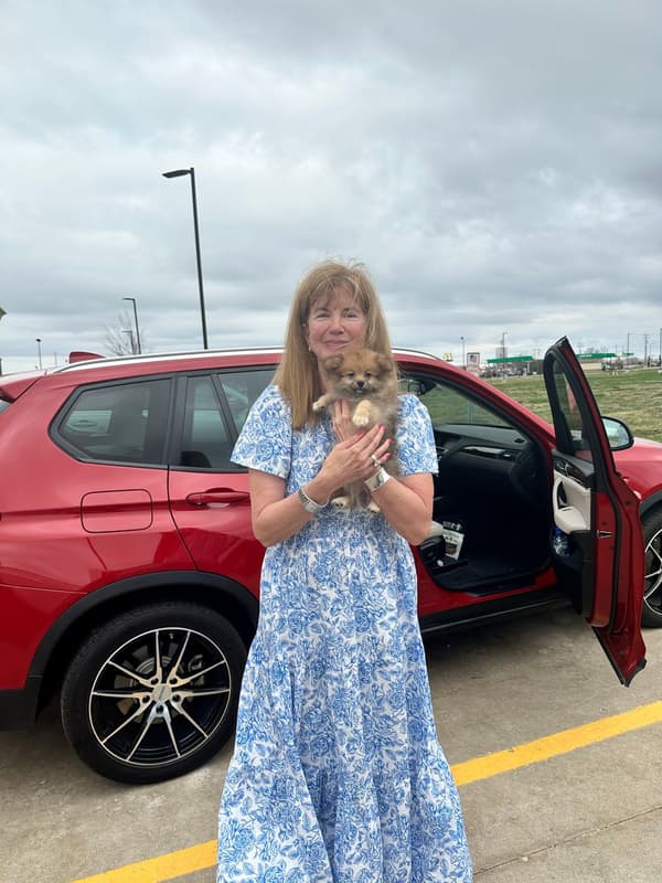 Customer photo of Pomeranian puppy from Melissa C.