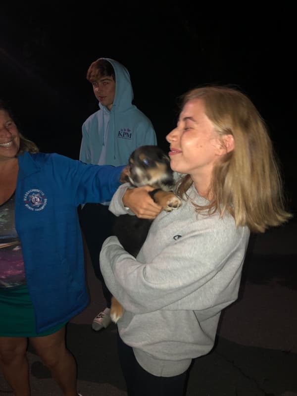 Customer photo of Australian Shepherd puppy from Nicole Z.