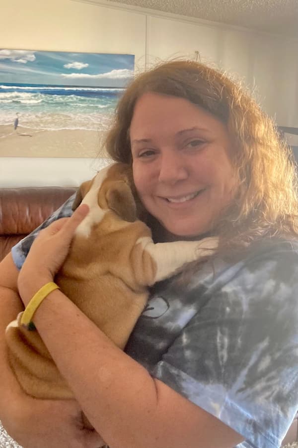 Customer photo of English Bulldog puppy from Danielle V.