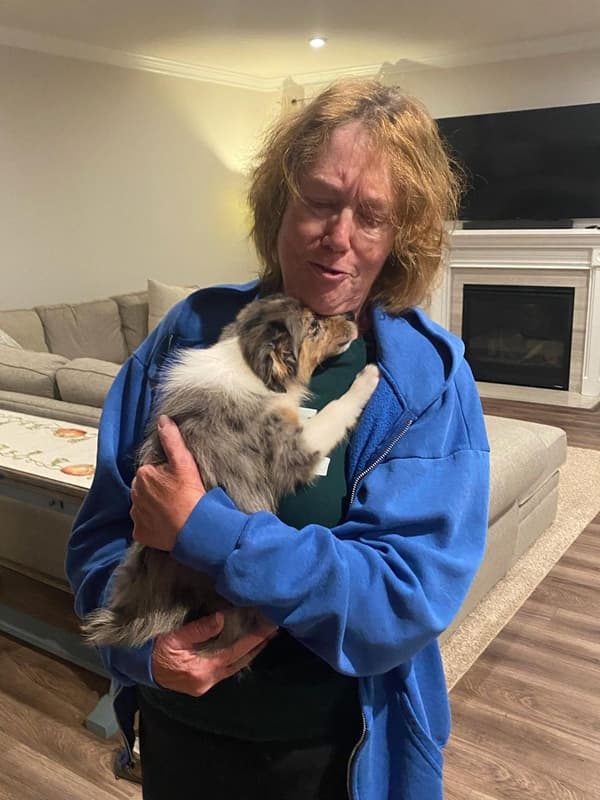Customer photo of Miniature Australian Shepherd puppy from Helen L.