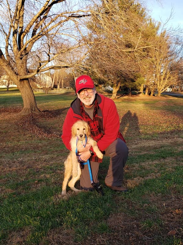 Customer photo of Goldendoodle puppy from Bill W.