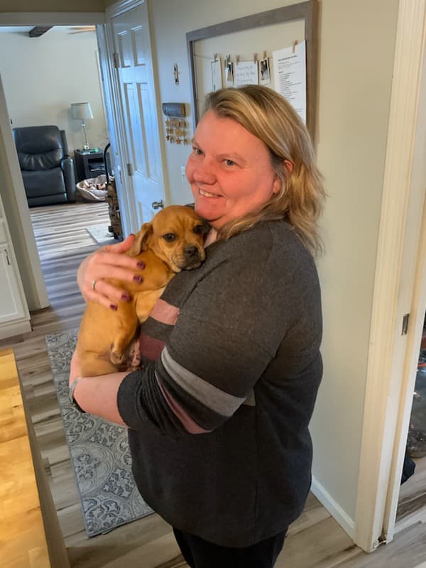 Customer photo of Puggle puppy from Loriann B. 