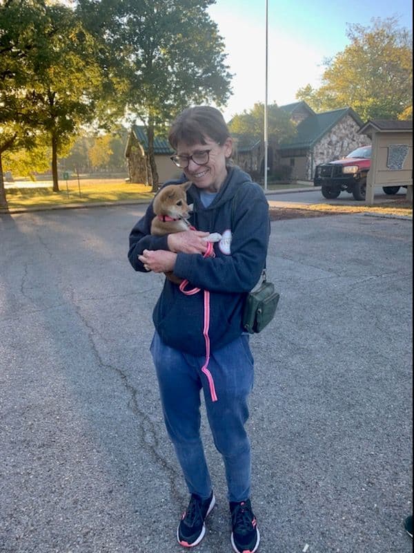 Customer photo of Shiba Inu puppy from Kelly H.