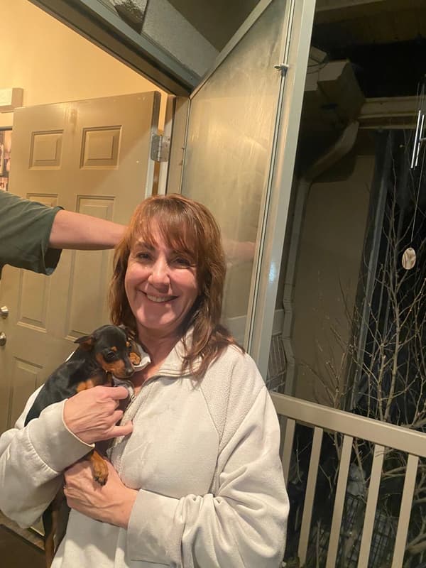 Customer photo of Miniature Pinscher puppy from Elizabeth H.