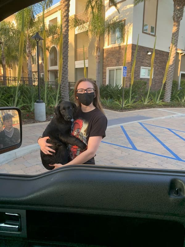 Customer photo of Aussiedor puppy from Kassandra C.