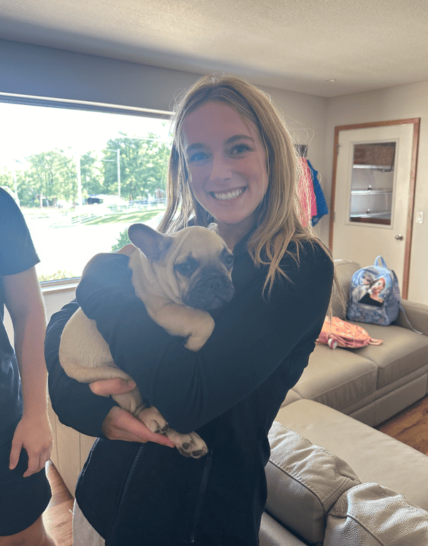 Customer photo of French Bulldog puppy from McKenzie S.