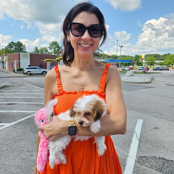 Customer photo of Yorkiepoo - Yorkie Poo puppy from Alisa L.