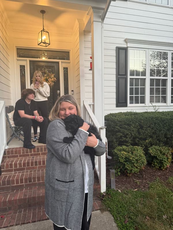 Customer photo of Portuguese Water Dog puppy from Emily H.