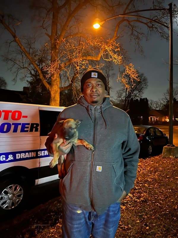 Customer photo of Belgian Malinois puppy from Marc L.