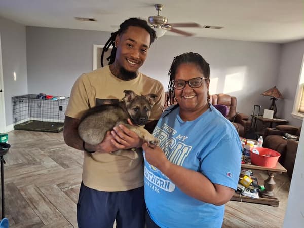 Customer photo of German Shepherd puppy from Marva B.