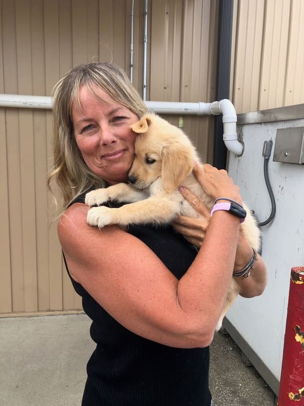 Customer photo of Golden Retriever puppy from Katherine K.