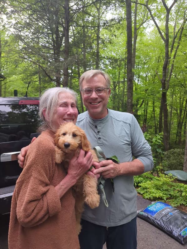 Customer photo of Goldendoodle, Mini puppy from James P.