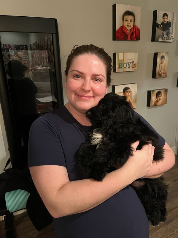 Customer photo of Goldendoodle, Mini puppy from Sarah A.