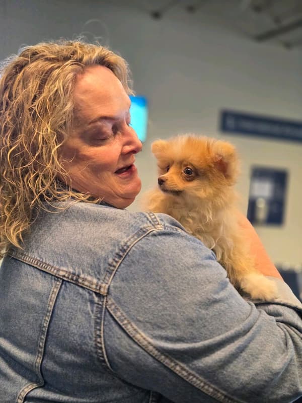 Customer photo of Pomeranian puppy from Kristina J.