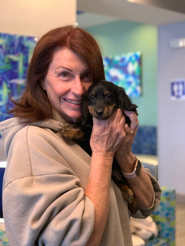 Customer photo of Dachshund, Mini puppy from Nancy M.