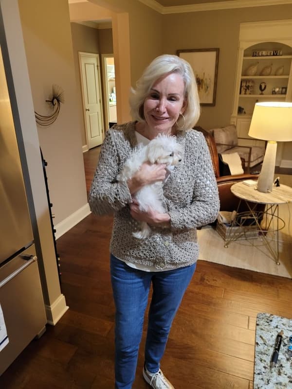 Customer photo of Maltese puppy from Ann J.