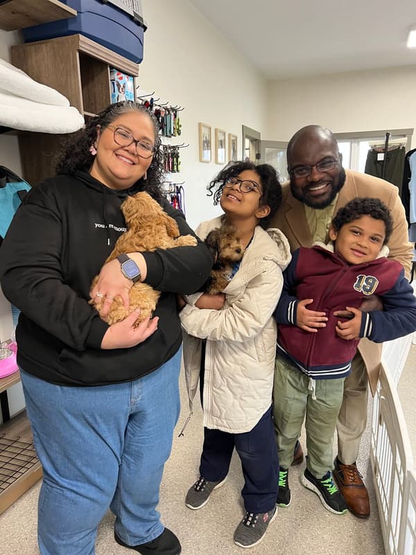 Customer photo of Yorkiepoo - Yorkie Poo puppy from Blanca M.