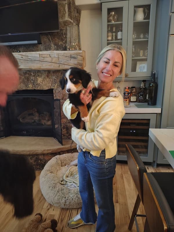 Customer photo of Bernese Mountain Dog puppy from Ilyse G.