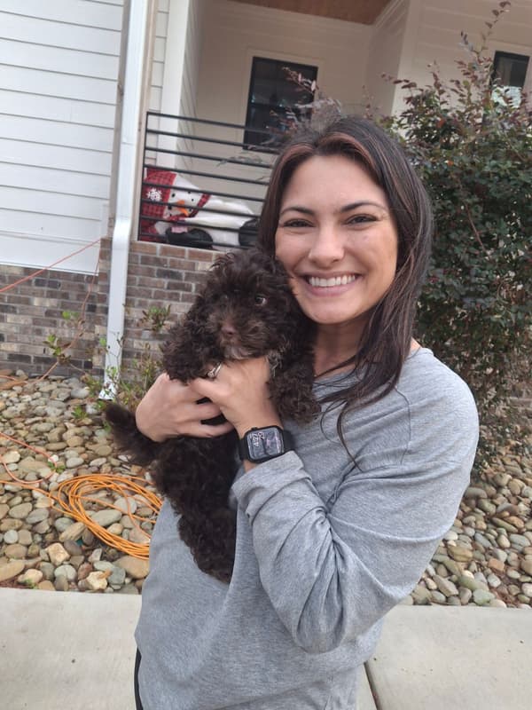 Customer photo of Havapoo puppy from Capri K.